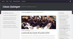 Desktop Screenshot of linuxquimper.org