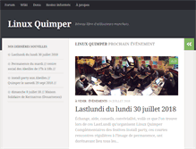 Tablet Screenshot of linuxquimper.org